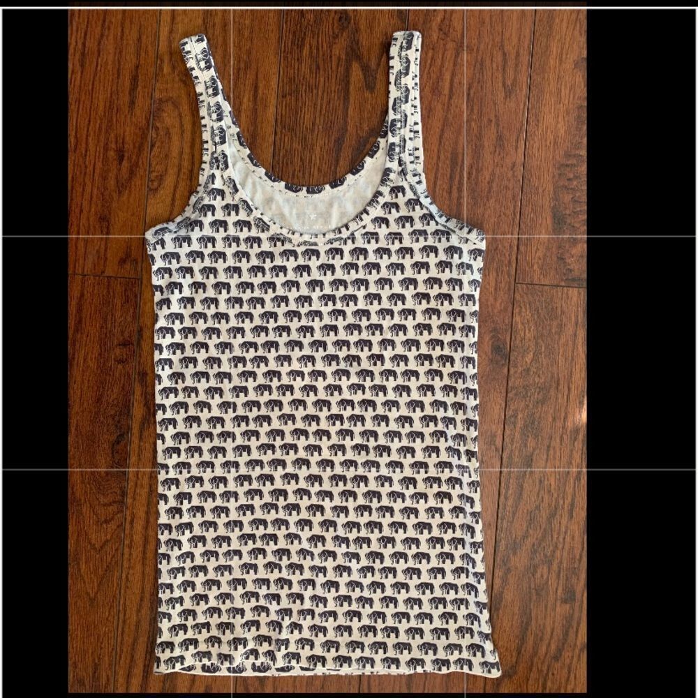Banana Republic elephant tank top.